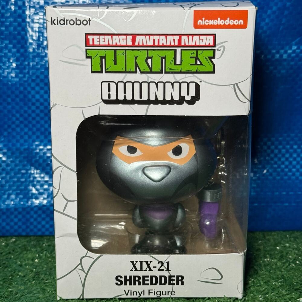 2021 Kidorobot Bhunny XIX-21 Teenage Mutant Ninja Turles Shredder Vinyl Figure